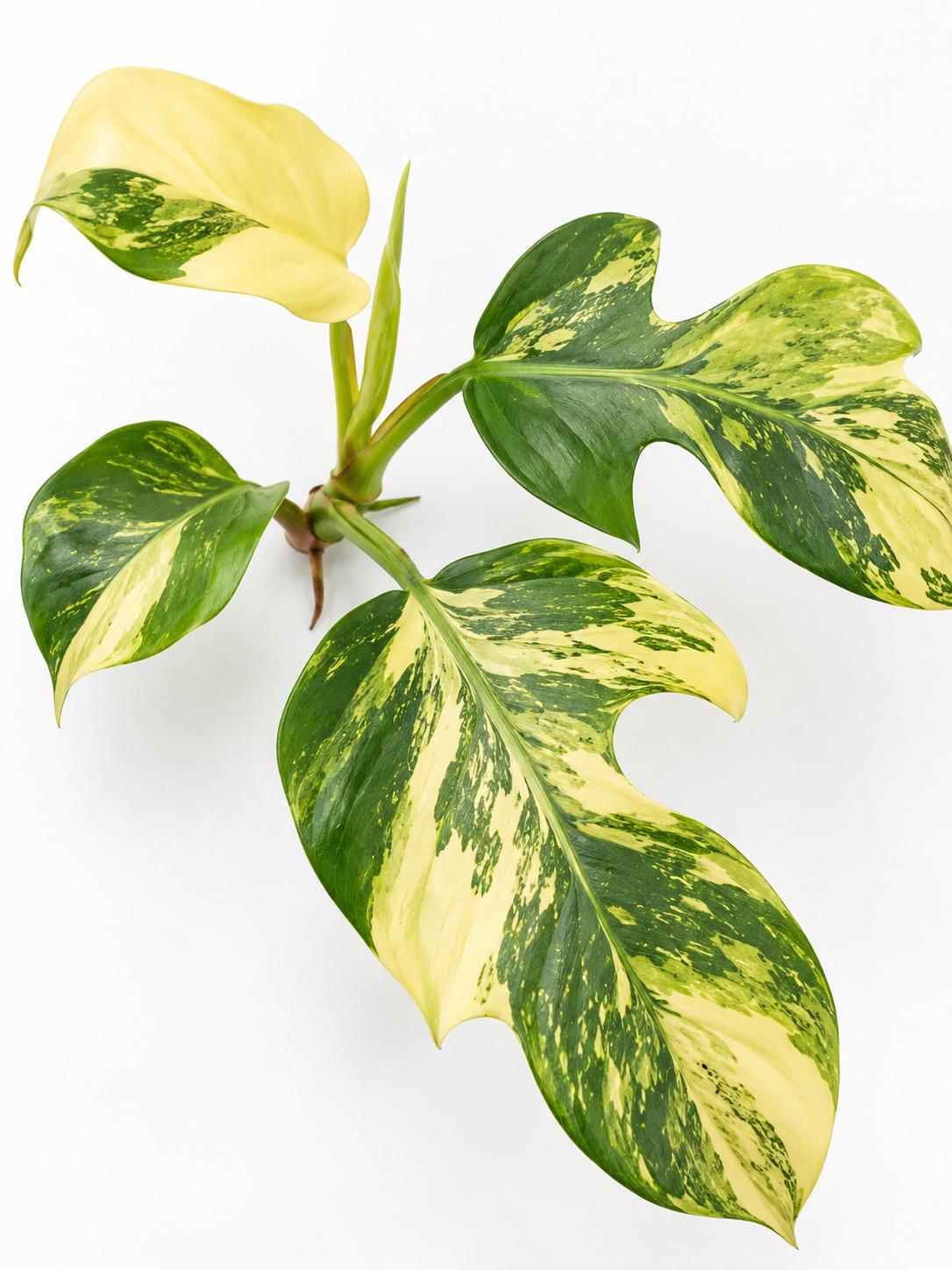 Philodendron Bipennifolium Violin Variegated cutting photo 2