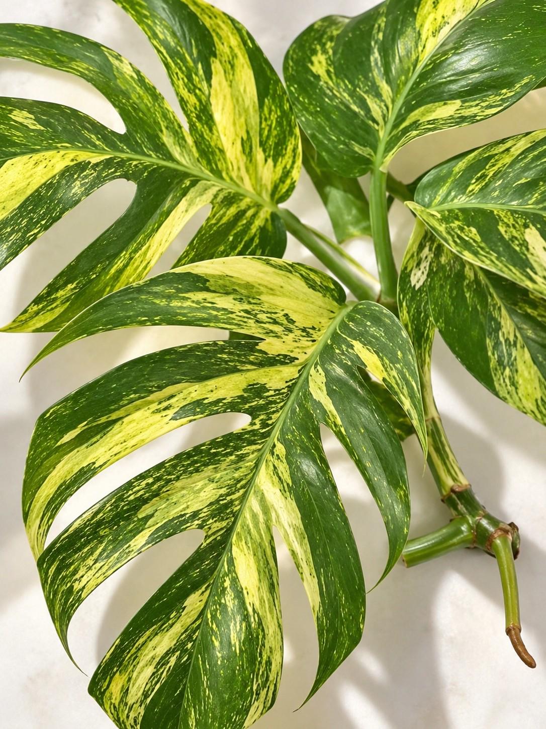 Monstera Golden Flame cutting photo 2