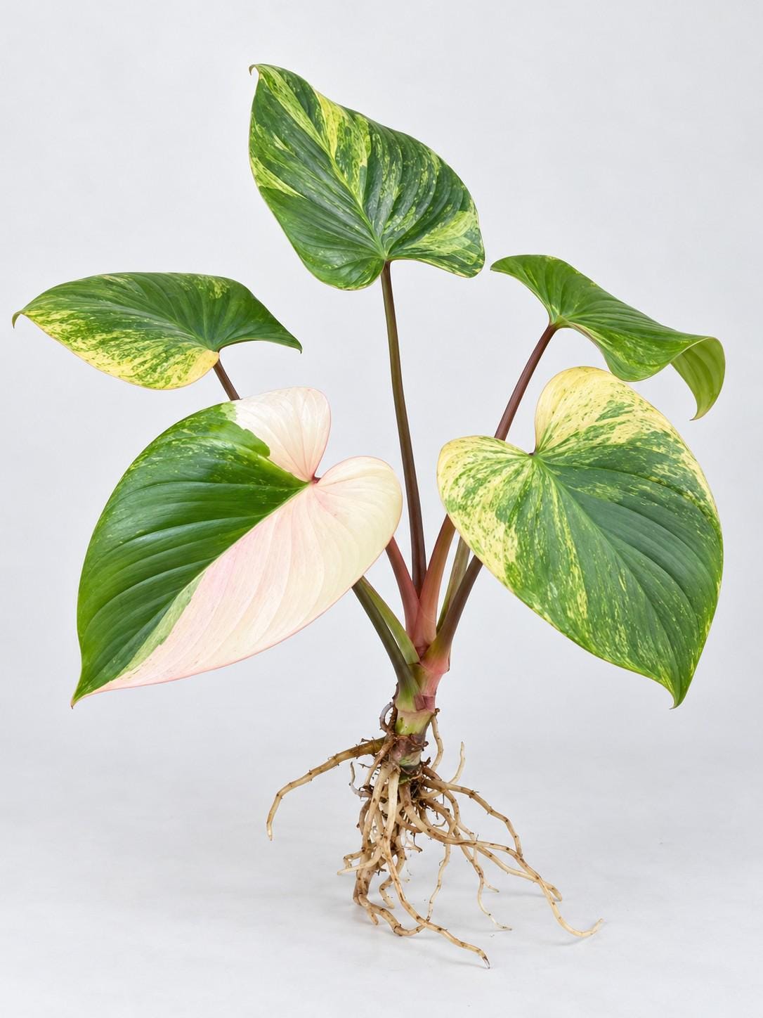 Homalomena Rubescens Peach cutting