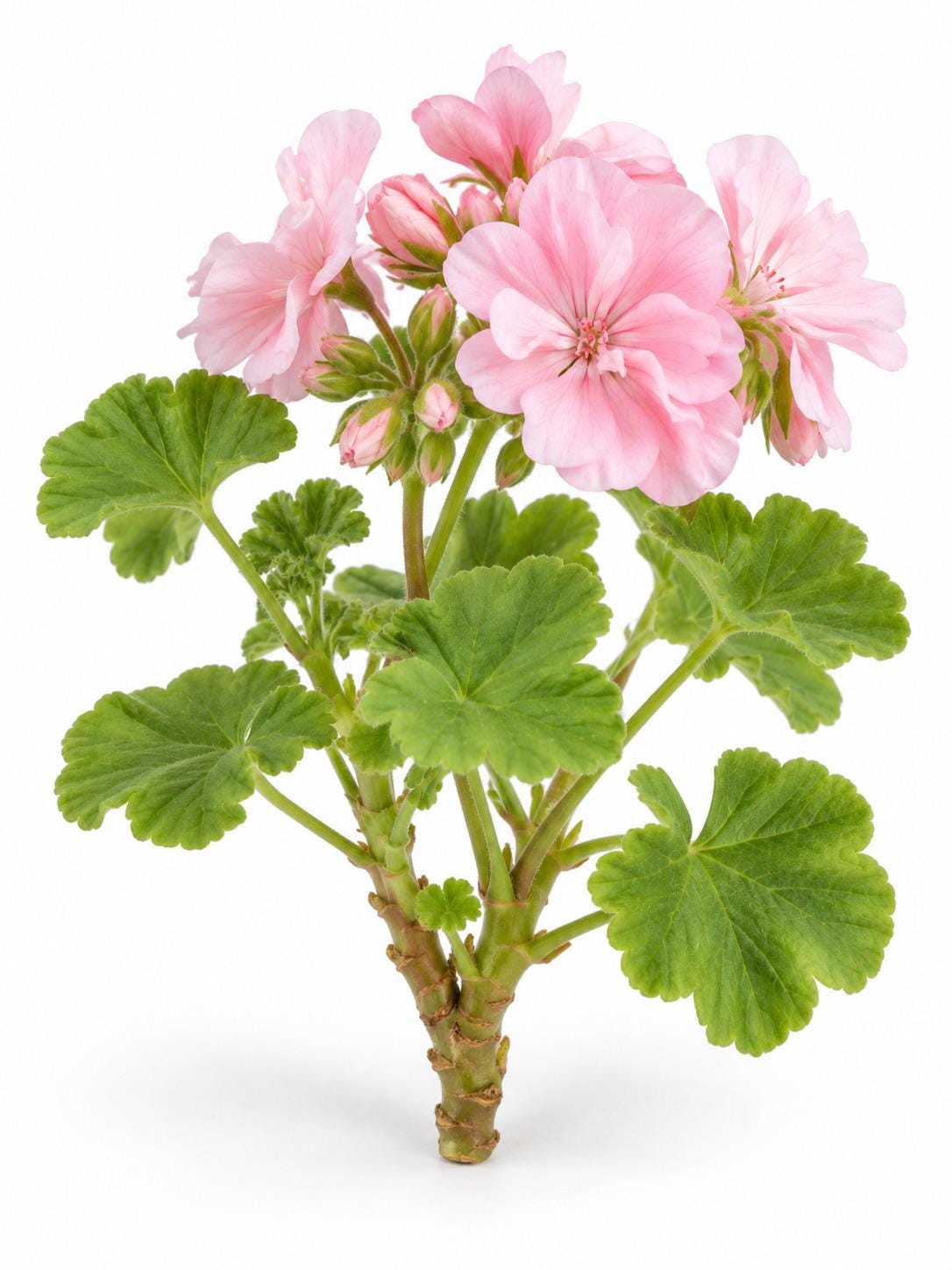 Pelargonium Marbacka cutting