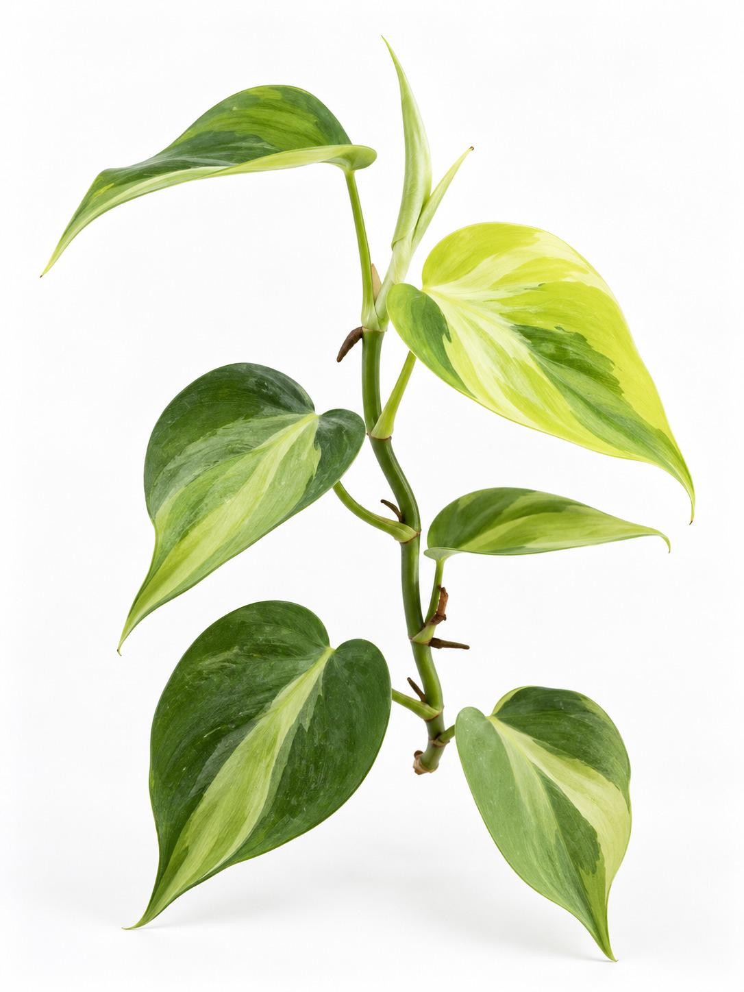 Philodendron Hederaceum Carnival cutting
